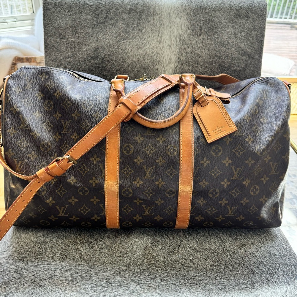 Louis Vuitton Monogram Keepall 55